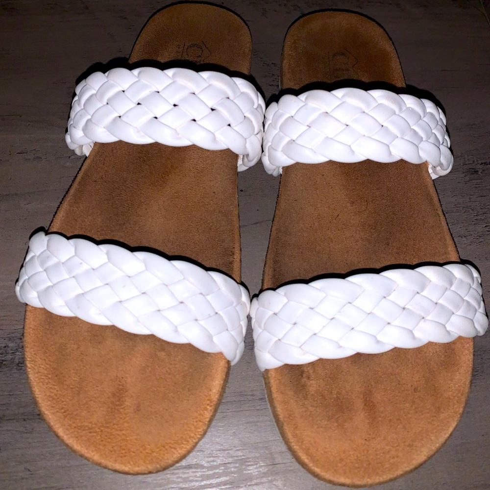 White Sandals